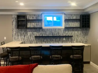 Underground Pub by K & M Flooring-Renovations Inc.