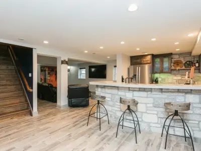 Bespoke Basement St. Louis, MO by More For Less Remodeling