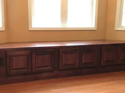 Tailored Bay Window Installation by Design Phase Kitchens & Baths, Inc.
