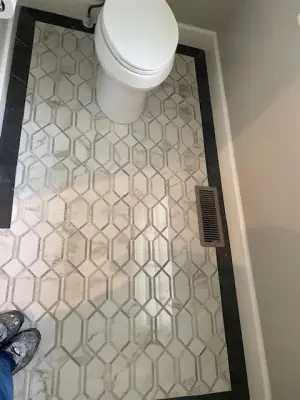 Restroom — Kitchen Remodeling project by Dave's Custom Tile