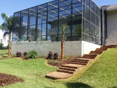 John Madison Landscape - Steps — Landscape Design project by John Madison Landscape Inc.