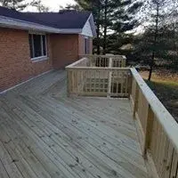 Personalized Deck by Hallowed Ground Home Improvement LLC