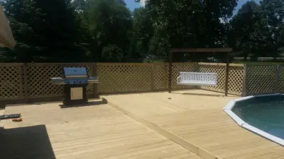 Personalized Deck with Swimming Pool — Kitchen Remodeling project by Built To Last