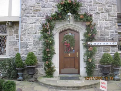 holiday decorating — Landscape Design project by Joseph Bulfamante And Son Landscape Design/Build