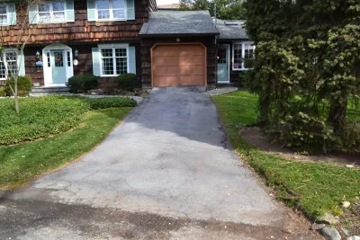 bronxville/yonkers paver driveway — Landscape Design project by Joseph Bulfamante And Son Landscape Design/Build