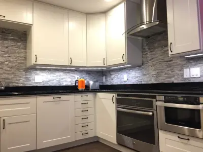 KITCHEN WITHOUT WINDOWS — Kitchen Remodeling project by Tiger Paw Construction
