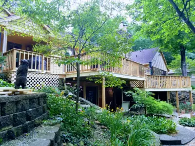 Tailored Multi-level Wooden Deck — Kitchen Remodeling project by Built To Last