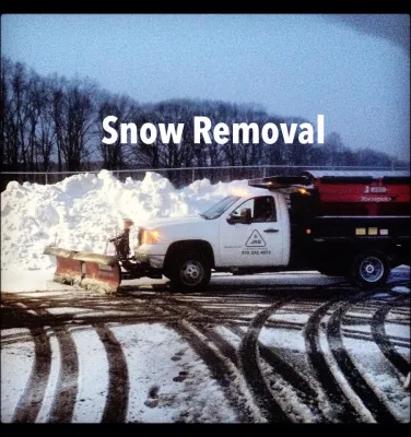 Snow Removal — Landscape Design project by JRB Lawn Care And Landscaping