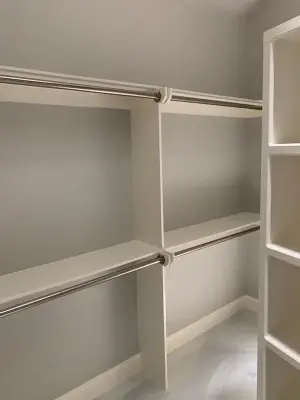 Personalized Walk-in Wardrobe by Artisan Tile Remodeling