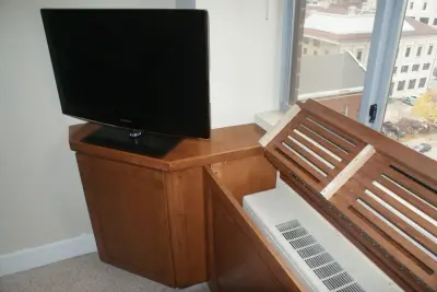 Bespoke Woodworking - Loft HVAC Unit Enclosures by Tile KC