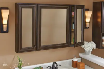 Lexington Java Maple Dressing Table by Haas Cabinets