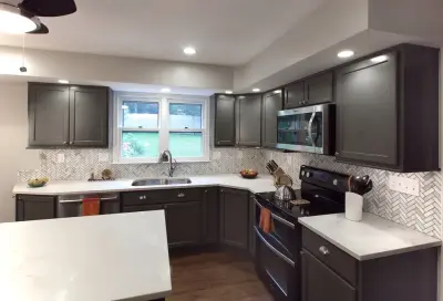 Contemporary Kitchen Renovation in West Chester, PA by James C Schell LLC