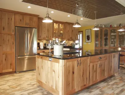 Countryside Butternut Kitchen — Kitchen Remodeling project by Featherstone Cabinetry & Design
