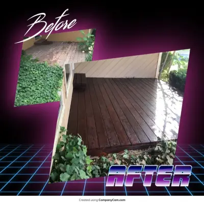 Deck Finishing — Kitchen Remodeling project by PK's Fine Finishing & Painting