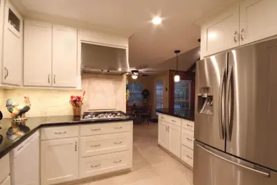 Deerfield Monochrome Kitchen Renovation by Vick Construction & Remodeling