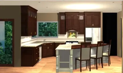 Renderings Design Gallery — Kitchen Remodeling project by Leatherman Supply Inc