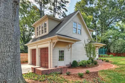Separate Garage and Living Space by Hopedale Builders, Inc.