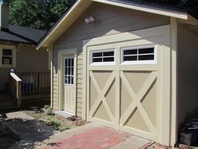 Garage Conversion to Fitness Studio by Centerbeam Construction