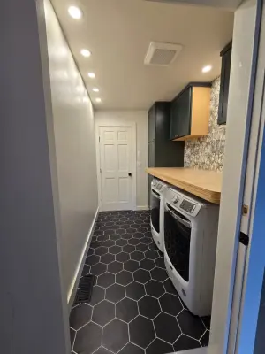 Devin's laundry room renovation project — Kitchen Remodeling project by Bellinghamhomeworks