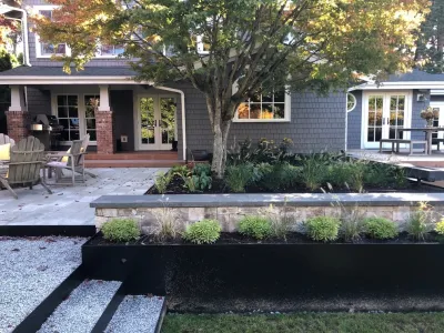 Juxtapose Design Build - Drip Irrigation System Installation in Seattle, WA
