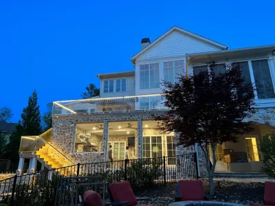 Lake Keowee Backyard for Entertaining — Landscape Design project by Jwk Design