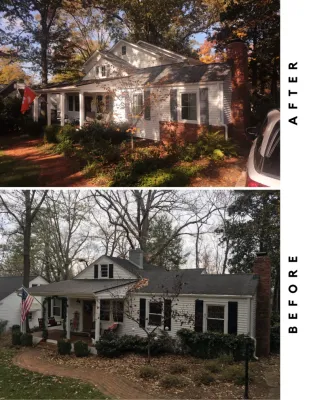 Whole Home Renovation in Cleveland Forest — Landscape Design project by Jwk Design in Greenville