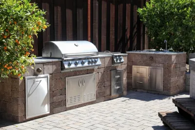 Backyard BBQ by K & D Landscaping, Inc.