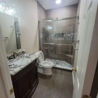 Compact Bathroom Dreams — Kitchen Remodeling project by Dream Kitchen & Bath Shop