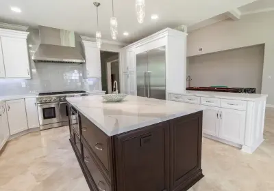 Dynasty, Anson, Maple, Pearl, and Chestnut Finishes by Kitchens Etc. Of V.C.