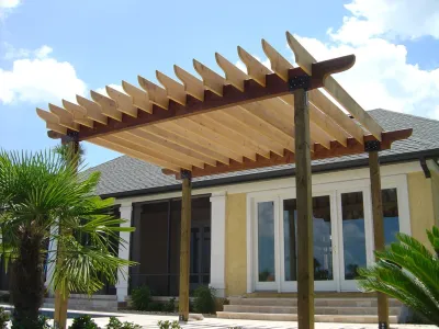 Pergola — Landscape Design project by KAPPLE Landscape Design
