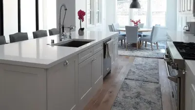 Dynasty Shaker II White Finish — Kitchen Remodeling project by Good Value Home Center