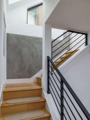 East Side | Contemporary Basement Renovation by Catalyst Construction, Inc