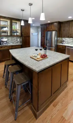 Springfield East Transitional Kitchen by Rock Solid Renovations