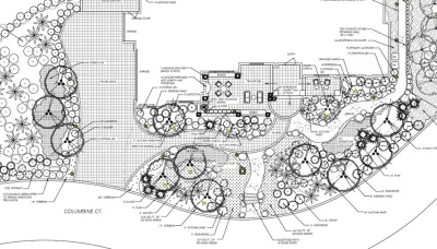 Mediterranean Xeriscape Garden by Karen Aitken And Associates