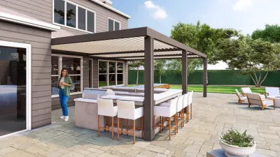 Outdoor Kitchens — Landscape Design project by Karen Aitken And Associates
