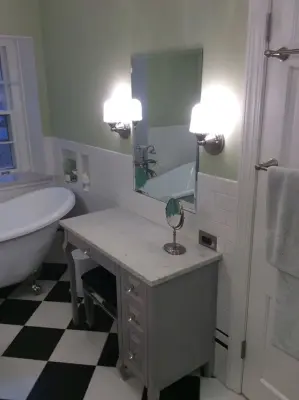 Sophisticated Bathroom Renovation — Kitchen Remodeling project by Reed L. Harris Construction