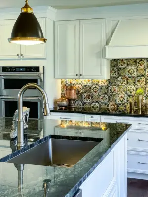 Chic European-Inspired Kitchen by Sidney Enterprises