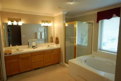 Sophisticated Master Bathroom in West Boise by Keilty Remodeling LLC
