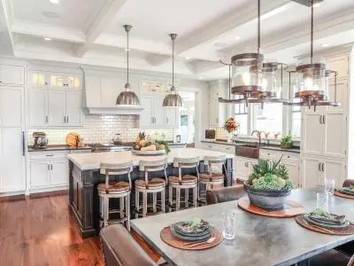 Engaging Culinary Space and Learning Area by Covenant Kitchens & Baths, Inc.