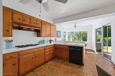 Contemporary European Kitchen Renovation in Arcadia by Metropolis Drafting And Construction Inc