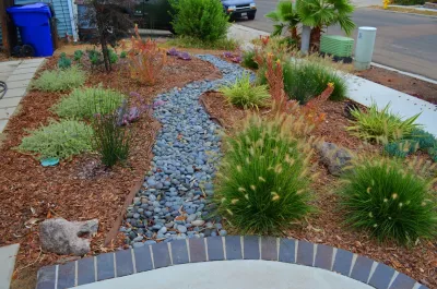 Mission Valley Lawn Removal — Landscape Design project by Kathy Henry Exterior Design in San Diego