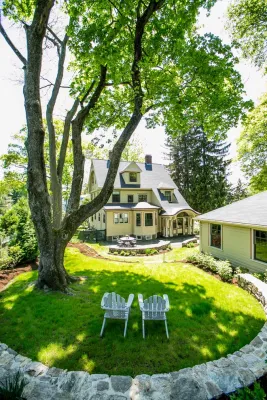 Lombard Residence — Landscape Design project by KDTurner Design in Newton