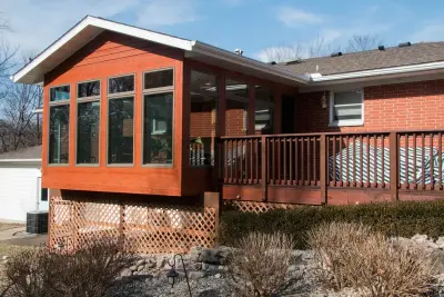Fairview Porch Makeover by J.T. McDermott Remodeling