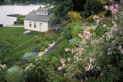 Medina Residence — Landscape Design project by Kenneth Philp Landscape Architects in Seattle