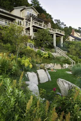 Perkins Lane Residence — Landscape Design project by Kenneth Philp Landscape Architects in Seattle