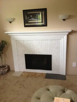 Farmington Gas Fireplace Installation — Kitchen Remodeling project by Rich Deianni Remodeling