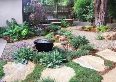 Compact Indoor/Outdoor Living Nature Scape by Ketti Kupper Conscious Life Design