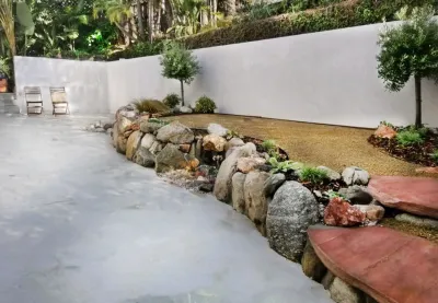 Colorful Walled Los Feliz Landscape by Ketti Kupper Conscious Life Design