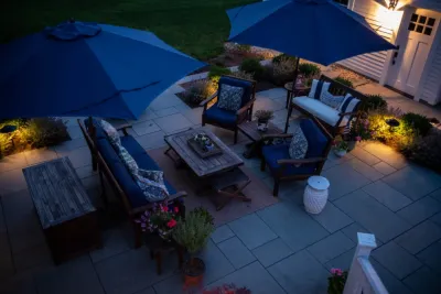 Midwest Courtyard — Landscape Design project by KGK Gardening & Design Corp