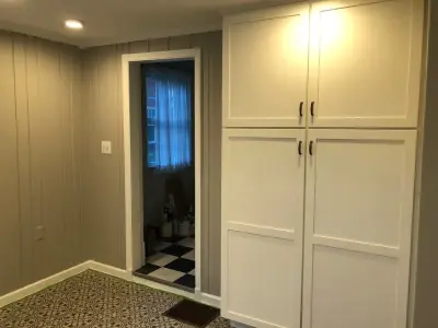 Laundry Space Transformation by Cornerstone Builders Of Terre Haute, Inc.